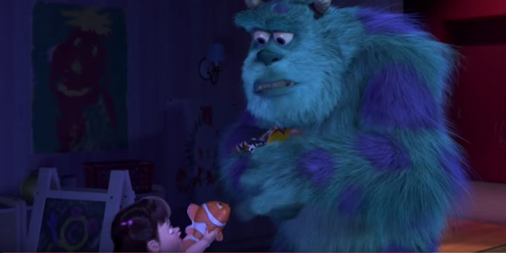 Disney release official video Easter Eggs showing the connection between all Pixar movies.